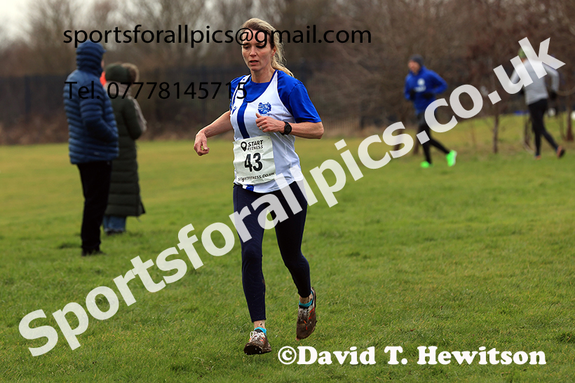 Womens 35s and over and Mens 65 and Over, 2025 NEMAA Cross Country Champs., Acklam, Middlesbrough. Photo: David T. Hewitson/Sports for All Pics